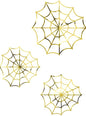 Telaraña de papel dorada - Partydeco | Funidelia