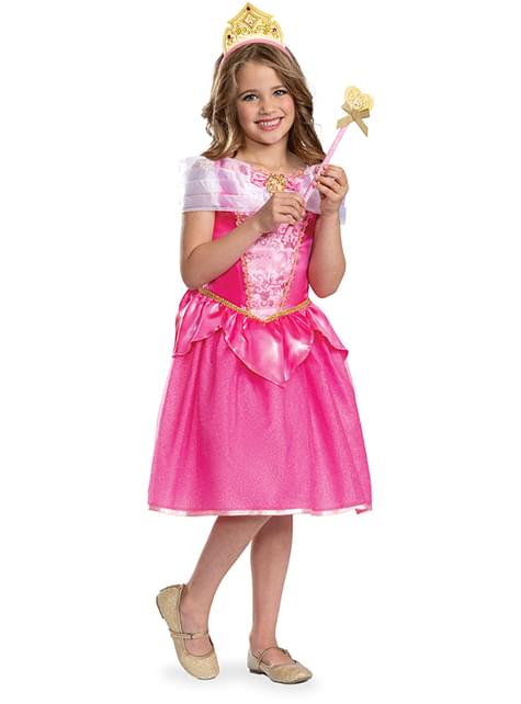Tiara y varita de Aurora para niña - La Bella Durmiente - Disguise | Funidelia