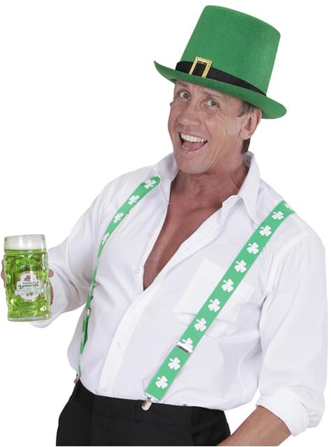 Tirantes de San Patricio para adulto - Widmann | Funidelia