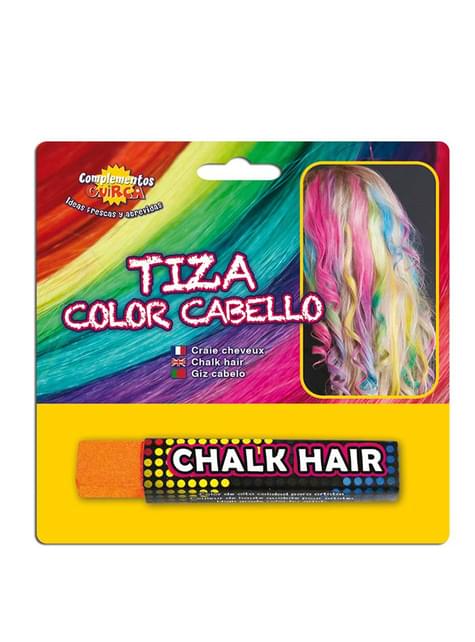 Tiza para colorear el pelo Naranja