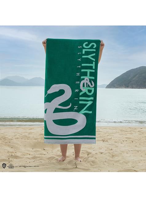 Toalla de playa Slytherin - Harry Potter - Cinereplicas | Funidelia