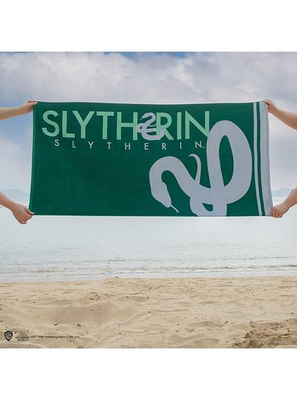 Toalla de playa Slytherin - Harry Potter - Cinereplicas | Funidelia