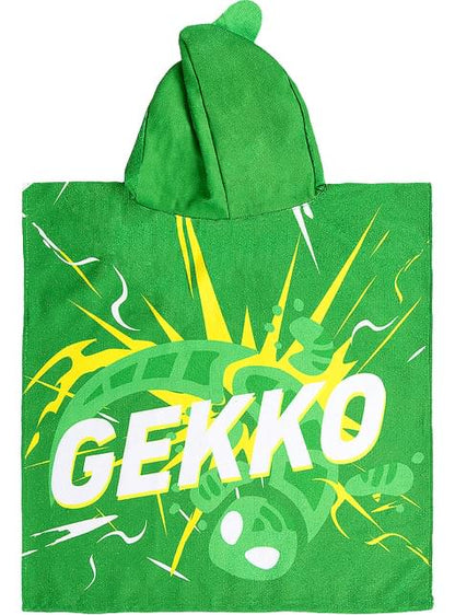 Toalla poncho Gekko para niño - PJ Masks - Funiglobal | Funidelia