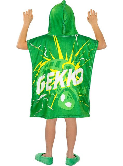 Toalla poncho Gekko para niño - PJ Masks - Funiglobal | Funidelia