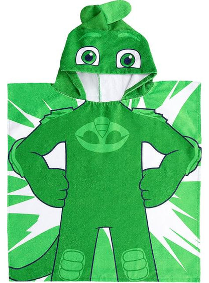 Toalla poncho Gekko para niño - PJ Masks - Funiglobal | Funidelia