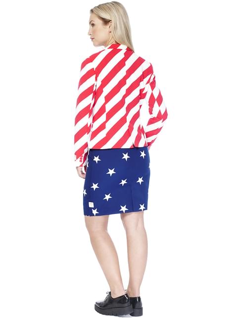Traje de la Bandera de USA para mujer - Opposuits - Opposuits | Funidelia