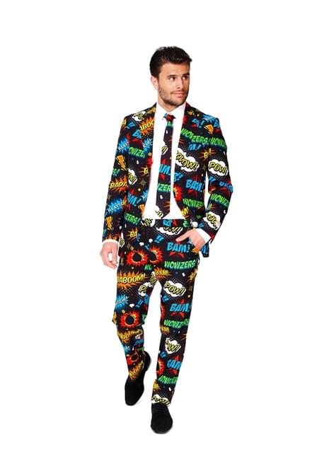 Traje de Comic “Badaboom“ - Opposuits - Opposuits | Funidelia