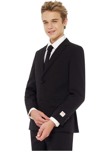 Traje Negro “Black Knight“ para adolescente - Opposuits - Opposuits | Funidelia