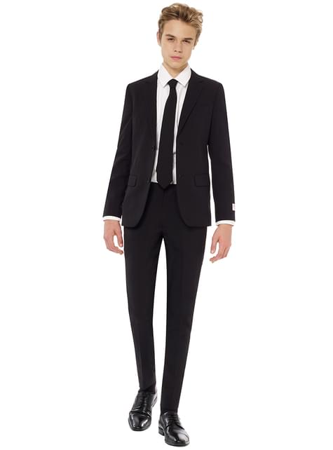 Traje Negro “Black Knight“ para adolescente - Opposuits - Opposuits | Funidelia