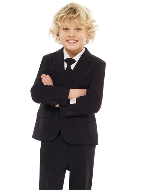 Traje Negro “Black Knight“ para niño - Opposuits - Opposuits | Funidelia