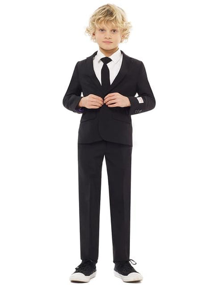 Traje Negro “Black Knight“ para niño - Opposuits - Opposuits | Funidelia