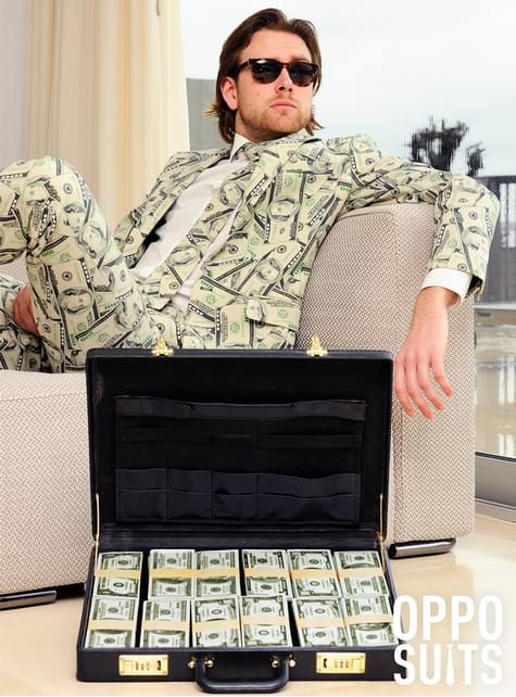 Traje “Cashanova“ Billetes - Opposuits - Opposuits | Funidelia
