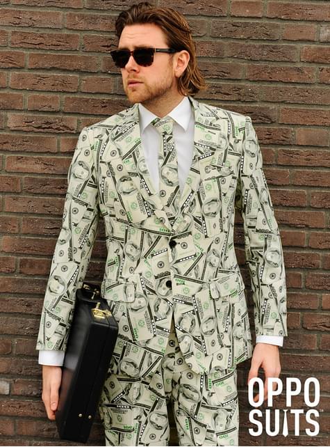 Traje “Cashanova“ Billetes - Opposuits - Opposuits | Funidelia