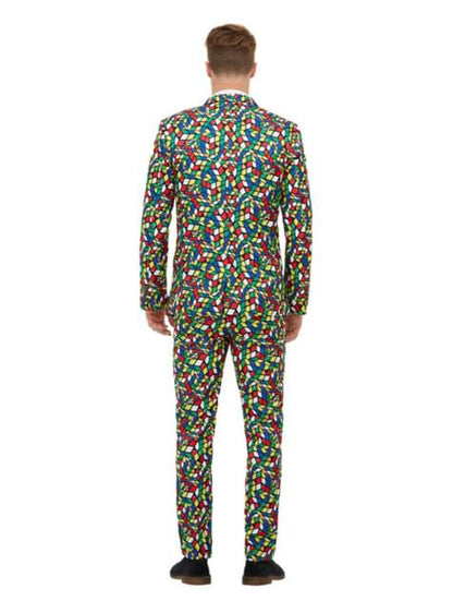 Traje con diseño de Cubo Rubik