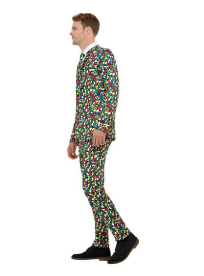 Traje con diseño de Cubo Rubik