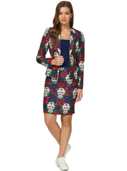 Traje Día de los Muertos para mujer - Suitmeister - Opposuits | Funidelia