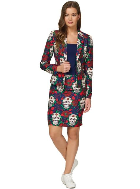 Traje Día de los Muertos para mujer - Suitmeister - Opposuits | Funidelia