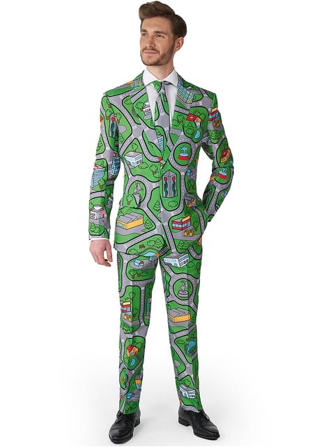 Traje de alfombra de carreras “Carpet city Green“ - Suitmeister - Opposuits | Funidelia