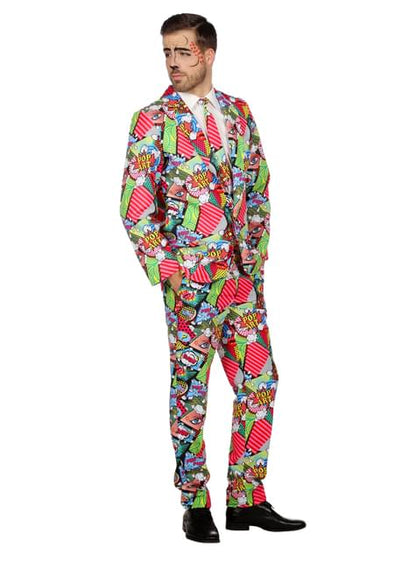 Traje con diseño de Pop Art - Wilbers | Funidelia