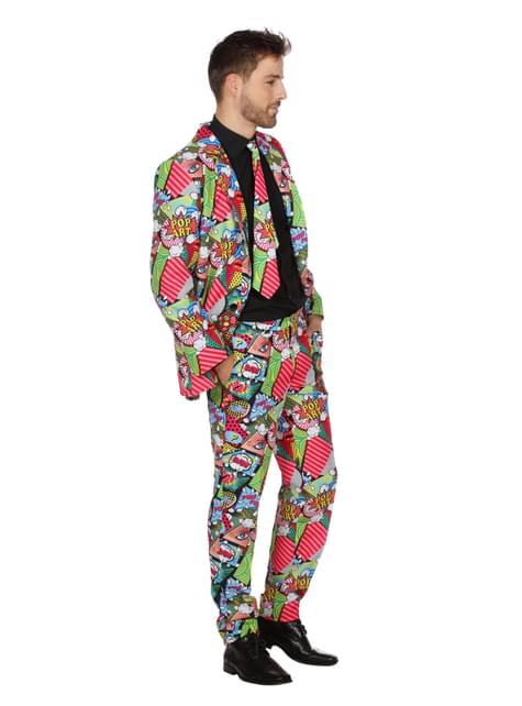Traje con diseño de Pop Art - Wilbers | Funidelia