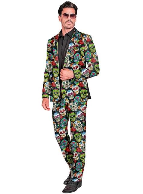 Traje de Día de los muertos para hombre - Widmann | Funidelia