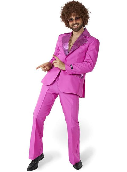 Traje de disco “Disco Suit Pink“ - Suitmeister - Opposuits | Funidelia
