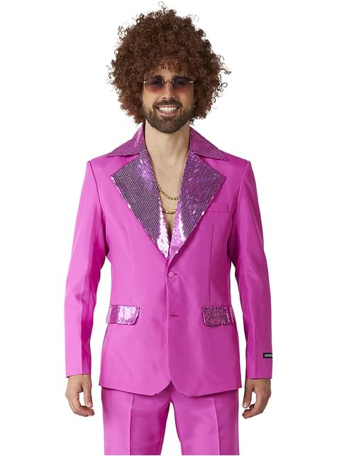 Traje de disco “Disco Suit Pink“ - Suitmeister - Opposuits | Funidelia