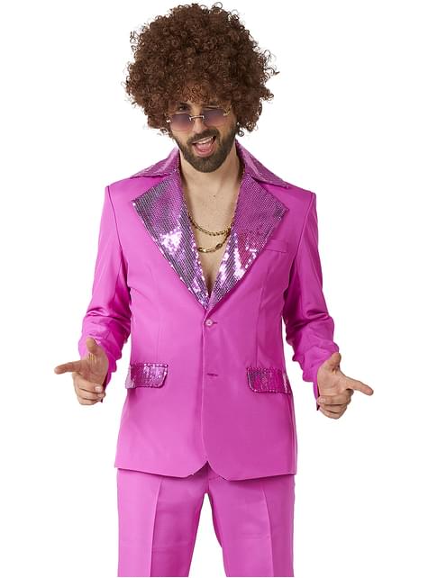 Traje de disco “Disco Suit Pink“ - Suitmeister - Opposuits | Funidelia