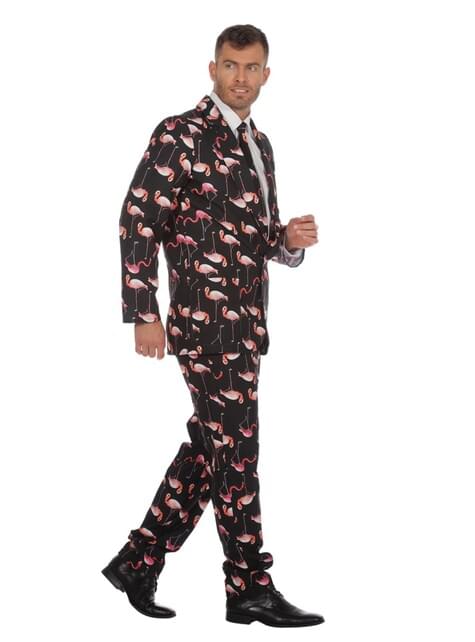 Traje con diseño de Flamencos