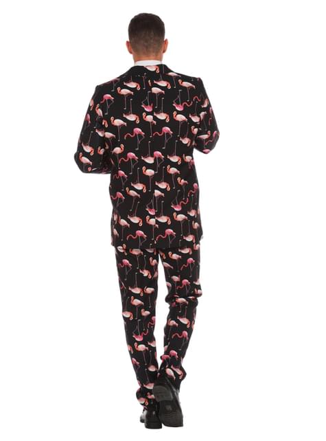 Traje con diseño de Flamencos