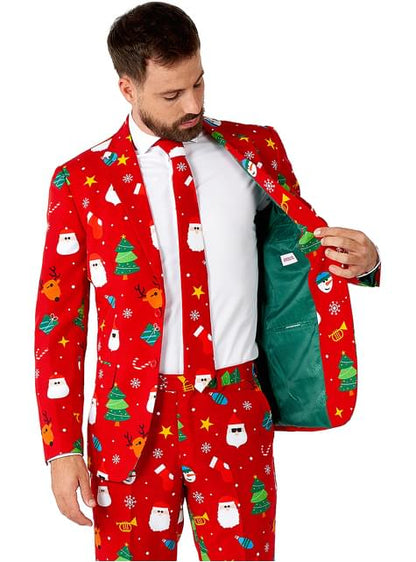 Traje de Navidad “Festivity Red“ - Opposuits - Opposuits | Funidelia
