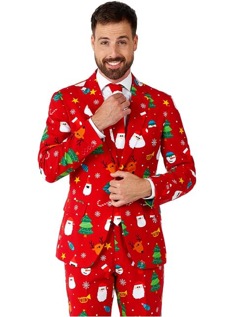 Traje de Navidad “Festivity Red“ - Opposuits - Opposuits | Funidelia