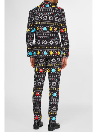 Traje de Pac-Man Comecocos Navideño - Opposuits - Opposuits | Funidelia