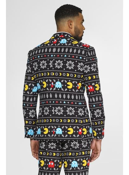 Traje de Pac-Man Comecocos Navideño - Opposuits - Opposuits | Funidelia