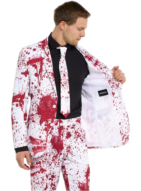 Traje de sangre “Bloody Suit White“ - Suitmeister - Opposuits | Funidelia