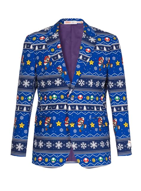 Traje de Super Mario Bros navideño - Opposuits - Opposuits | Funidelia