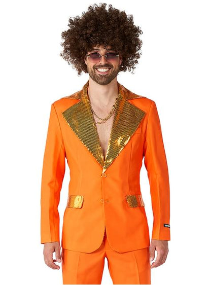 Traje Disco Naranja - Suitmeister - Opposuits | Funidelia