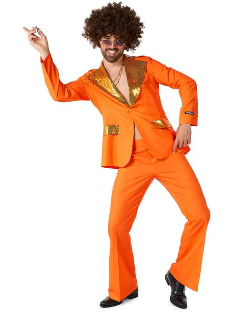 Traje Disco Naranja - Suitmeister - Opposuits | Funidelia