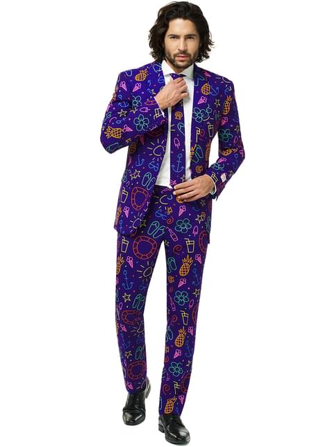 Traje estampado veraniego “Doodle Dude“ - Opposuits - Opposuits | Funidelia