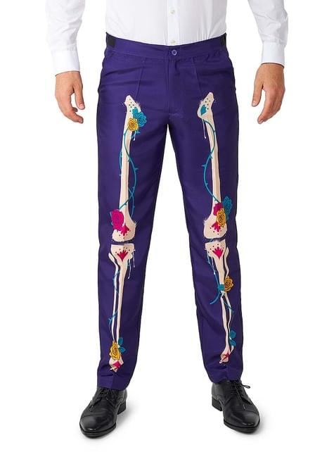 Traje Esqueleto Catrina “ Sugar Skull Purple“ - Suitmeister - Opposuits | Funidelia