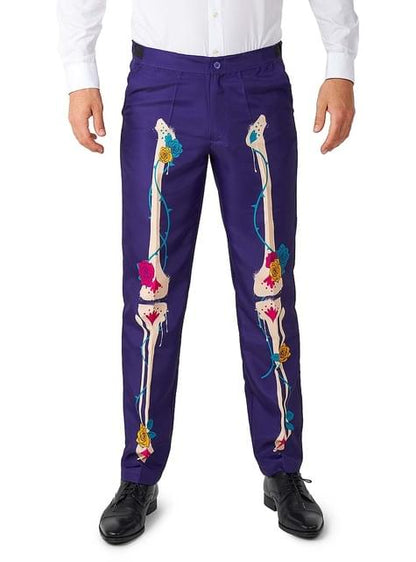 Traje Esqueleto Catrina “ Sugar Skull Purple“ - Suitmeister - Opposuits | Funidelia