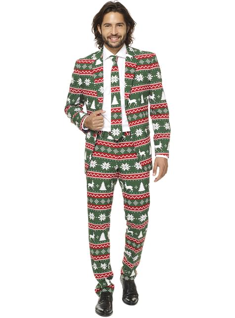 Traje Navideño “Festive Green“ - Opposuits - Opposuits | Funidelia
