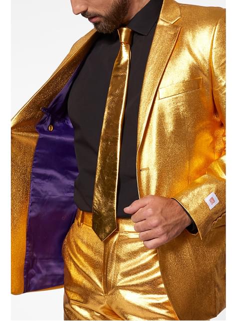 Traje Dorado - Opposuits - Opposuits | Funidelia