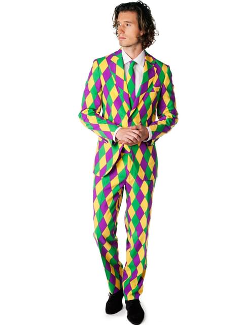 Traje de Mardi Gras “Harleking“ - Opposuits