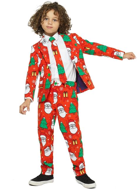 Traje Navideño “Holiday Hero“ para niño - Opposuits - Opposuits | Funidelia