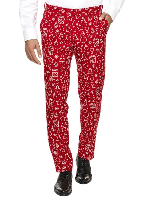 Traje Navideño Rojo “Iconicool“ - Opposuits - Opposuits | Funidelia