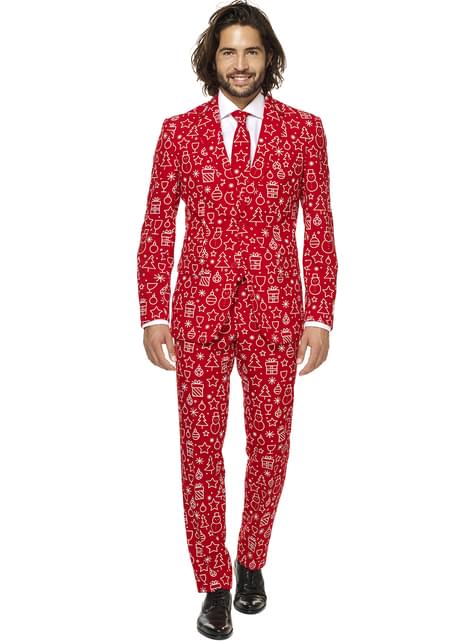 Traje Navideño Rojo “Iconicool“ - Opposuits - Opposuits | Funidelia