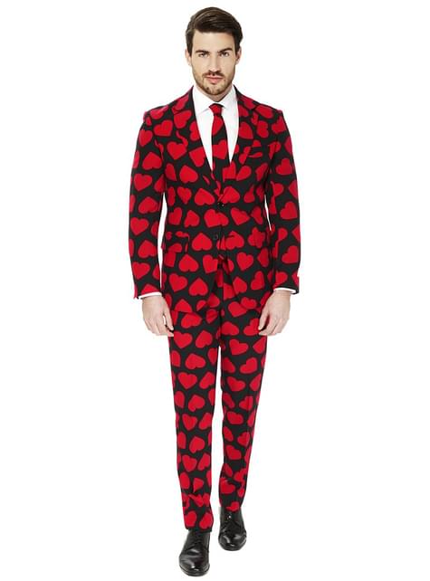 Traje Negro con Corazones “Kings of Hearts“ - Opposuits - Opposuits | Funidelia