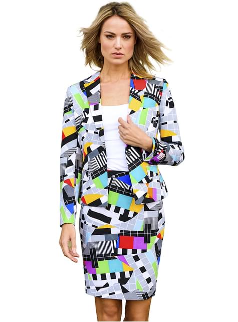 Traje de Carta de Ajuste “Testival“ para mujer - Opposuits
