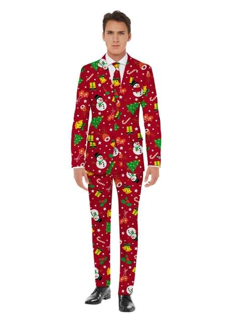 Traje Navideño rojo - Suitmeister